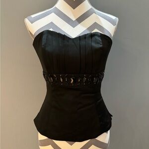 White House Black Market strapless shirt